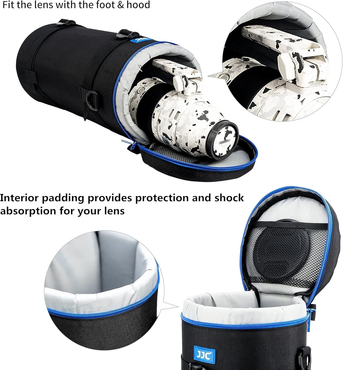 Extra Large Thick Camera Lens Pouch Case for Nikon 180-600Mm/600Mm F6.3 for S…