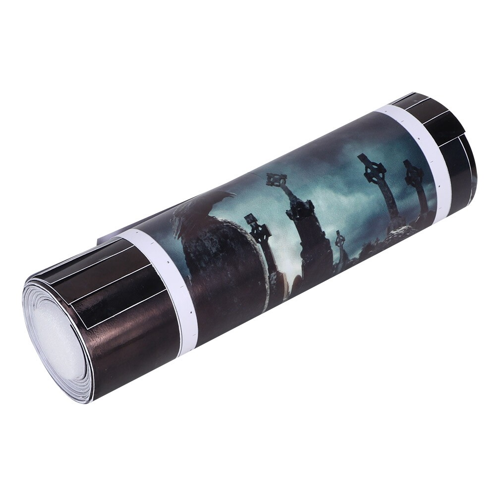 Halloween 3D Waterproof Crow Tombstone Stickers For Home Party GUF