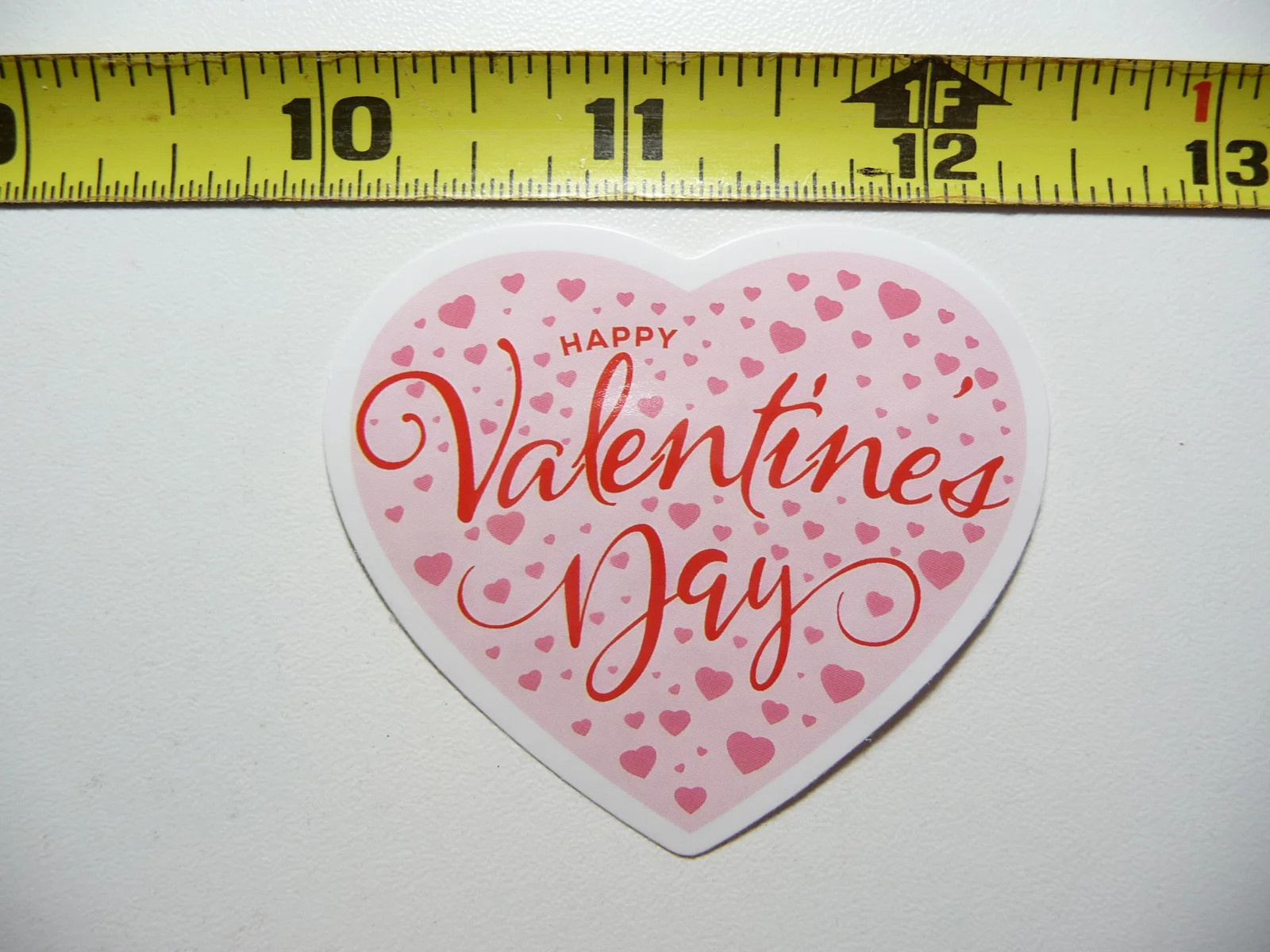 HEART HAPPY VALENTINES DAY SMALL STICKER DECAL FAMILY MOM DAD SON DAUGHTER