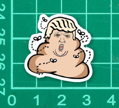 Dump Trump Sticker Decal maga