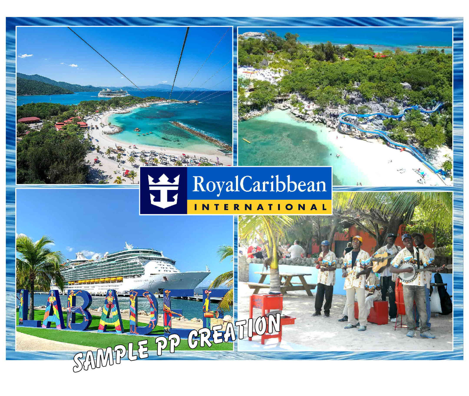 LABADEE HAITI photo fridge MAGNET 4 X 3 inches TRAVEL