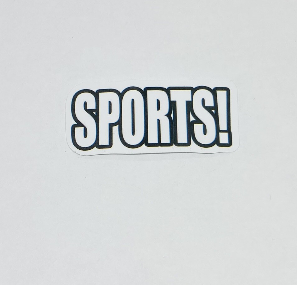 Sports Logo Sticker Sport Art Silhouettes Cool Decal Vinyl Souvenirs Tc6