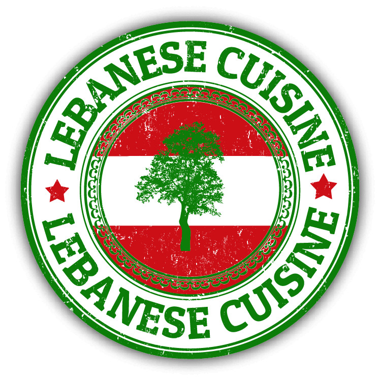 Grunge Rubber Travel Stamp Lebanon Flag Car Bumper Sticker Decal