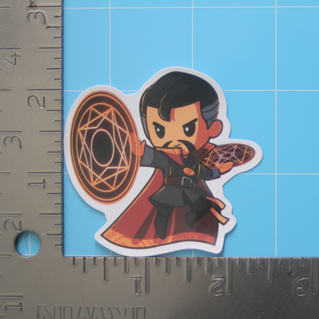 Marvel Universe Sticker (DOCTOR STRANGE) MCU Superheroes, Gloss PVC Decal