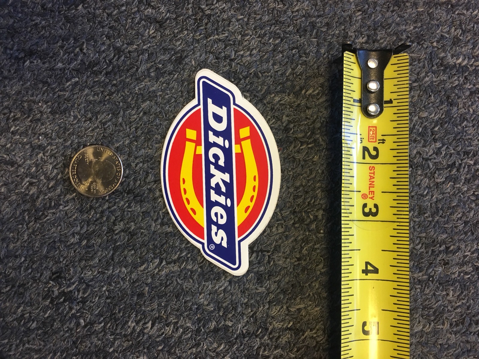 NEW 10 pc DICKIES Logo Clothing Skateboard Longboard Snowboard 4" Sticker Decal