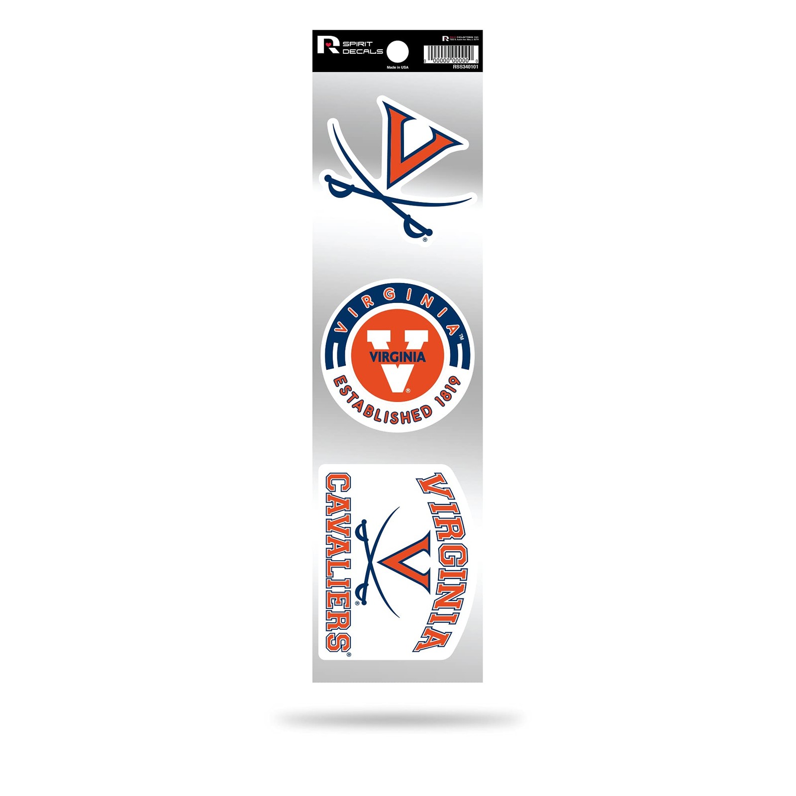 Retro Sports Team Sticker Decal Set with Bright Colors for Vehicles and Decor