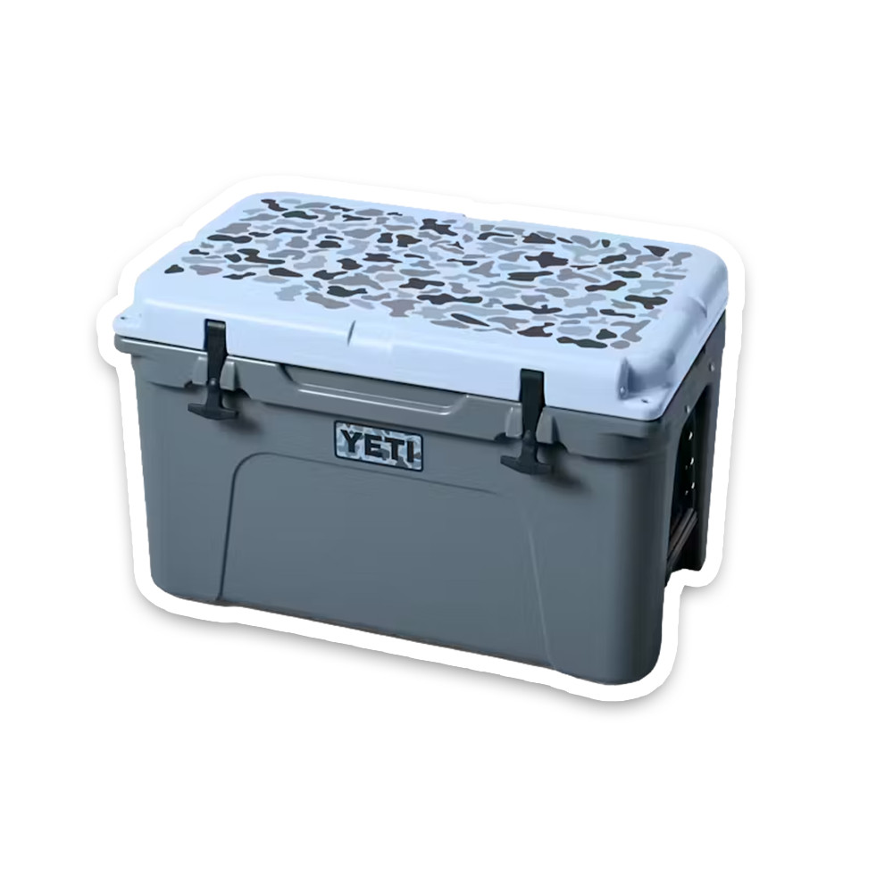 Yeti Cooler 4 inch Vinyl Decal Gun Art High Quality Waterproof