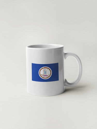 State of Virginia Flag Sticker Decal USA Virginia State