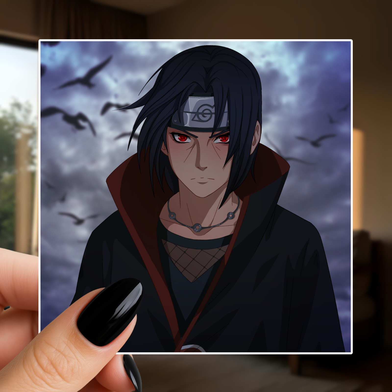 Itachi Uchiha – Anime – Sticker or Magnet – UV Protection