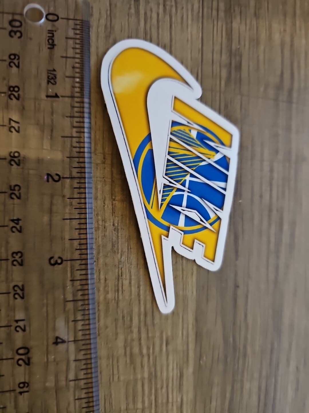 Golden State Warriors Nike Vinyl Sticker