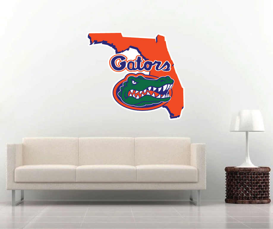 Florida Gators Logo Vinyl Sticker Decal **MANY SIZES** Cornhole Truck Car