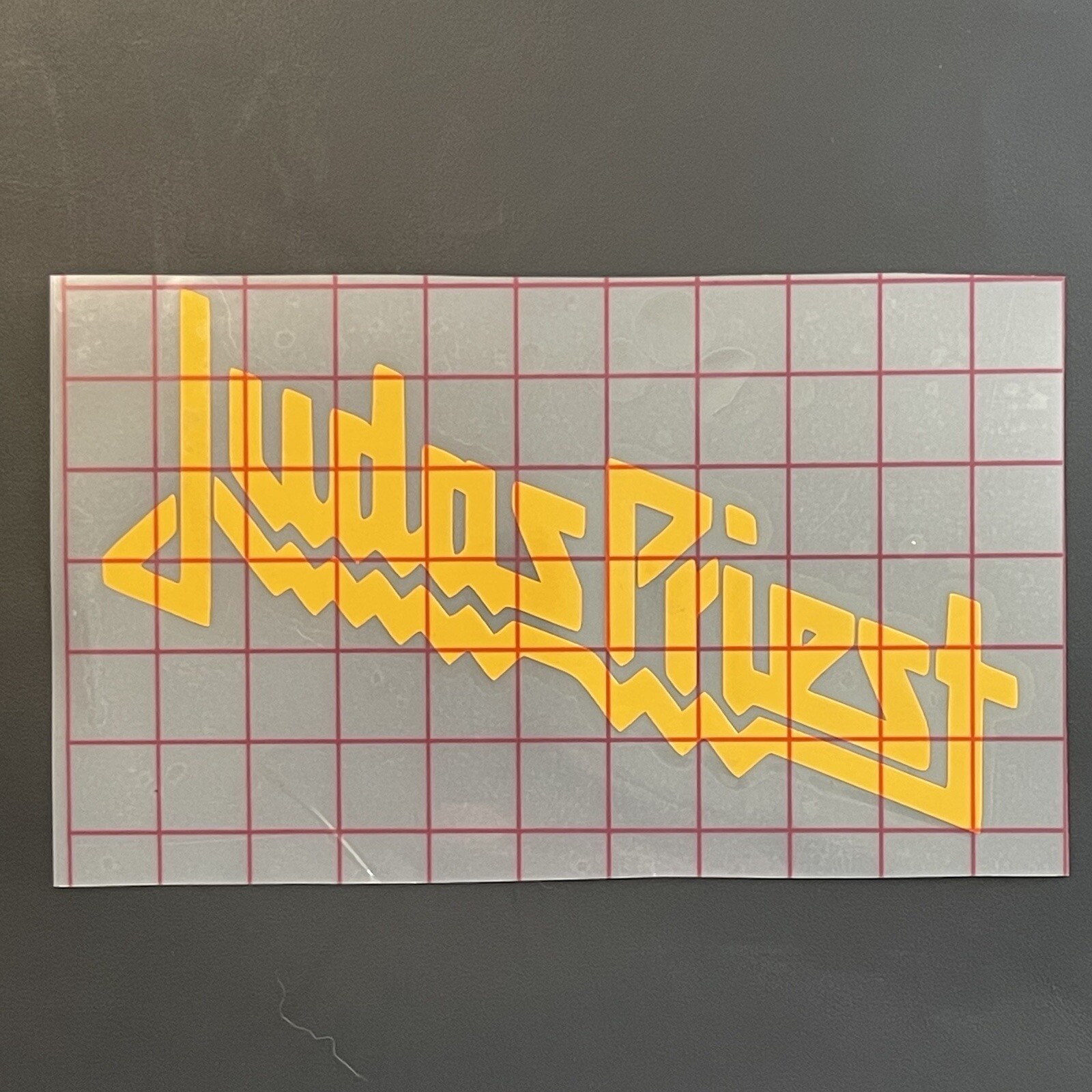 Judas Priest Vinyl Logo Sticker Decal Heavy Metal Band Car Bumper Iron Maiden