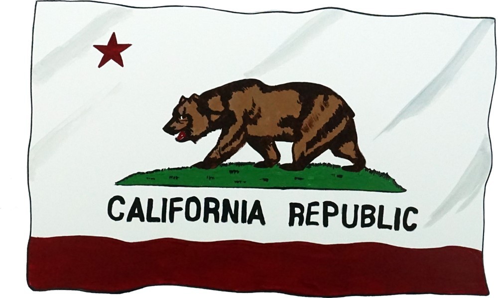 Decal Vinyl Sticker California Flag – Printed Vinyl Decal Made in USA