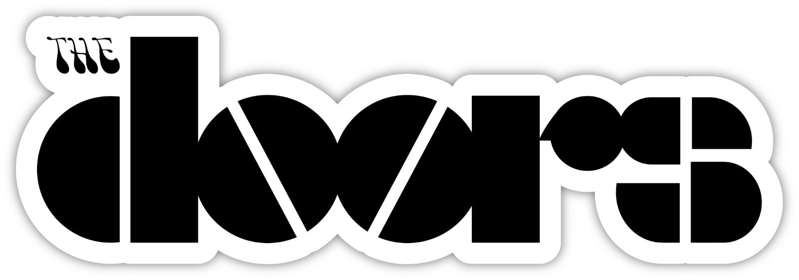 The DOORS Vinyl Sticker Decal *3 SIZES* Band Vinyl Bumper Wall Rock