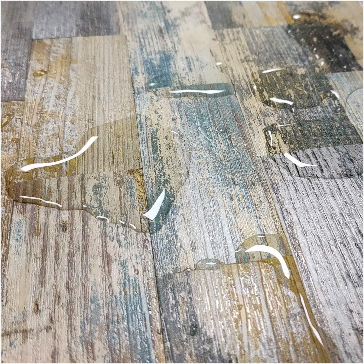 Transform Your Space with 5-Sheet Rustic Baywood Decorative Wall Tiles