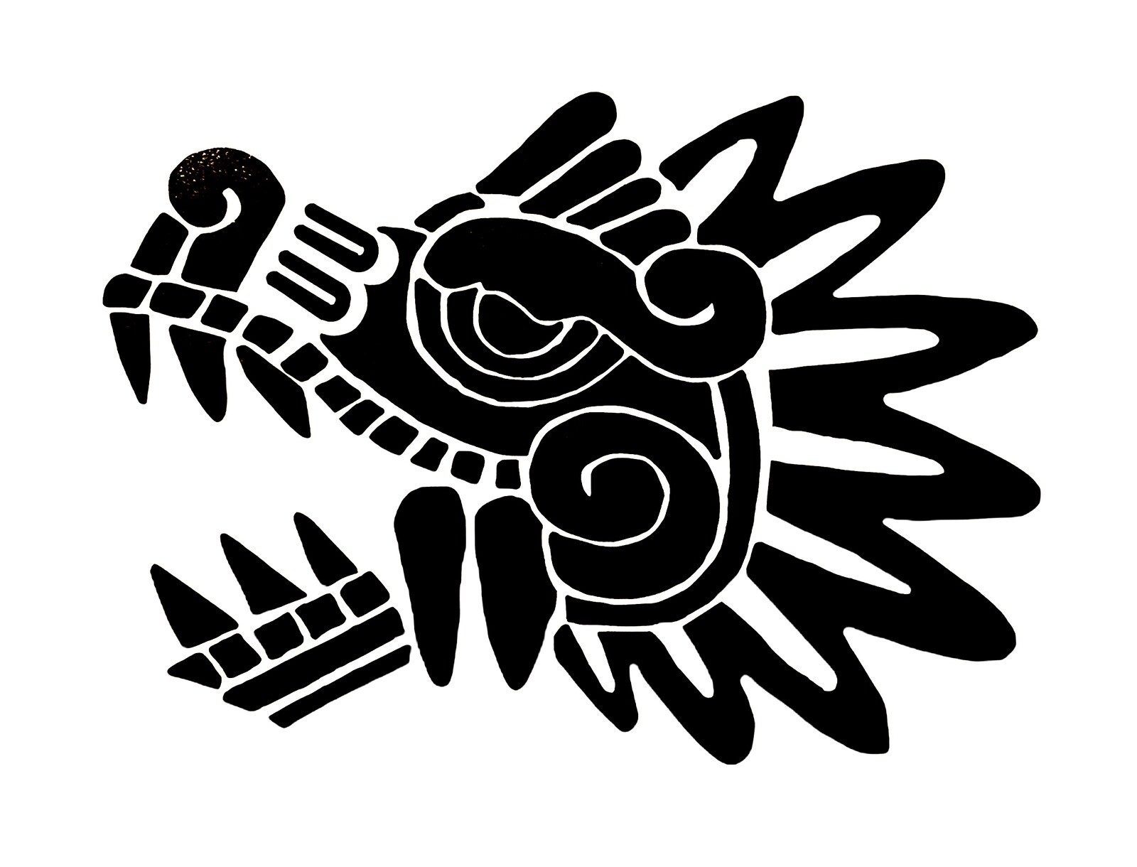 Quetzalcoatl Sticker, Decal Permanent Vinyl, Mexico,Aztec