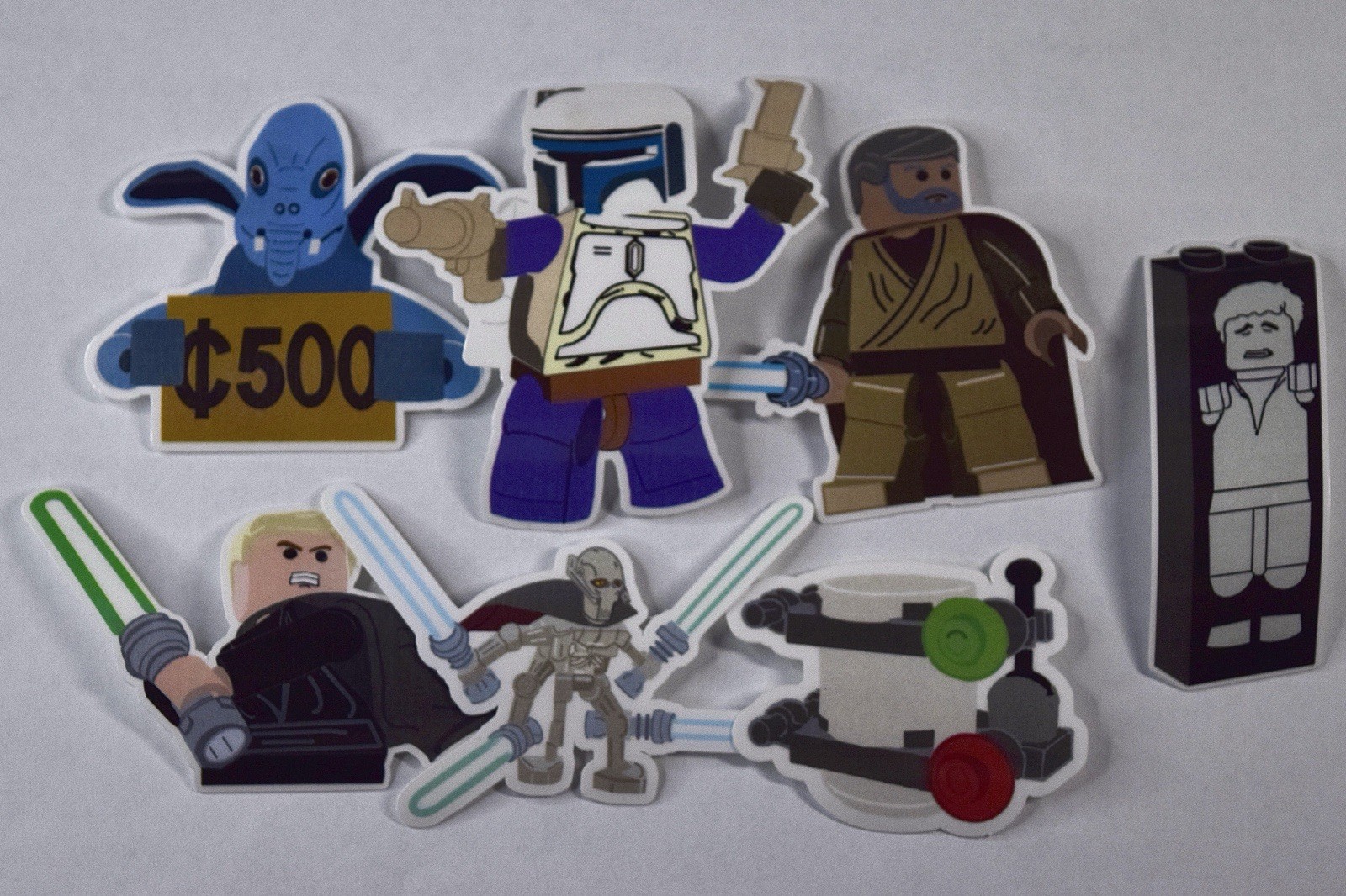 LEGO Star Wars Vinyl Sticker Set