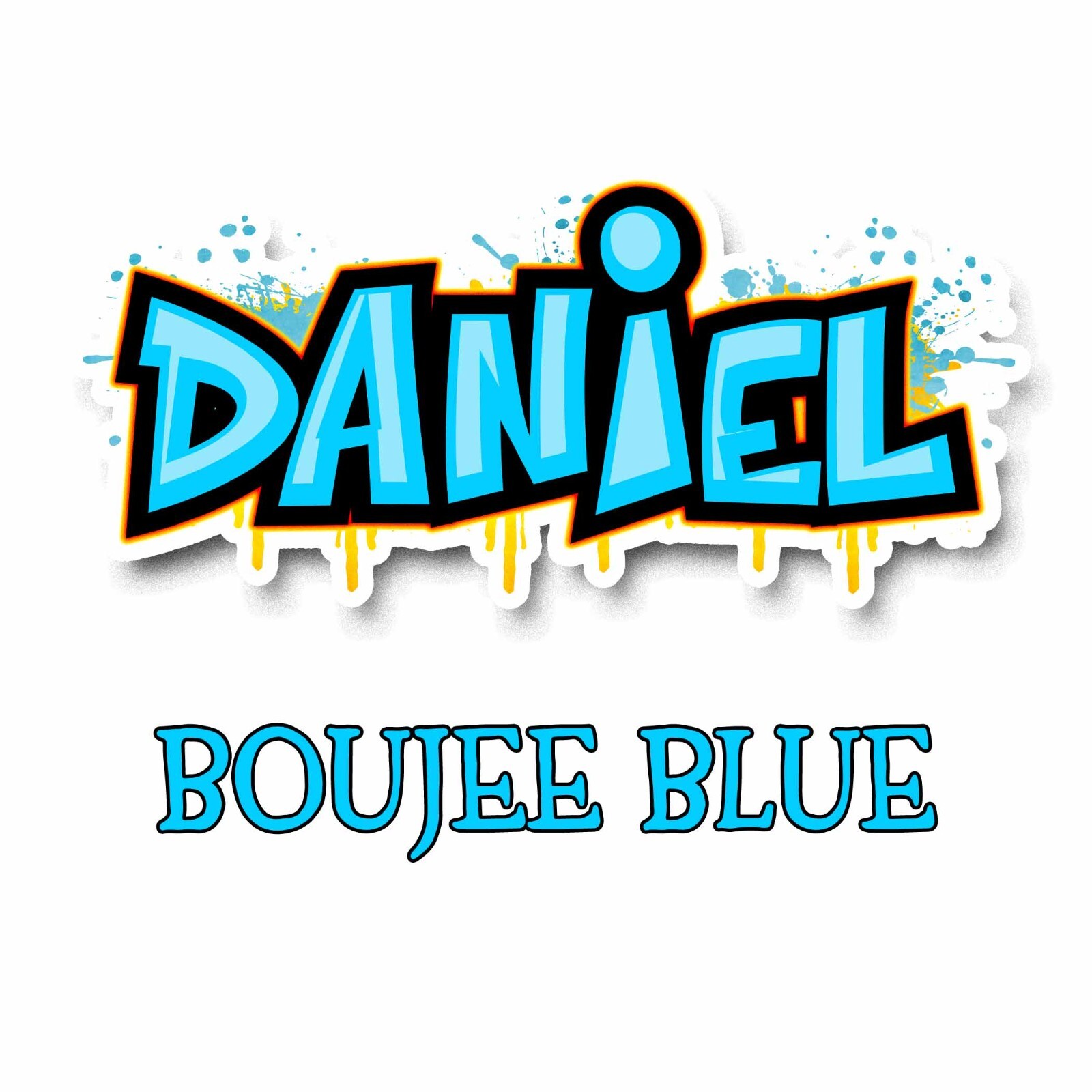 Graffiti Custom Personalized Name Decal Sticker Lettering Water Bottle Laptop