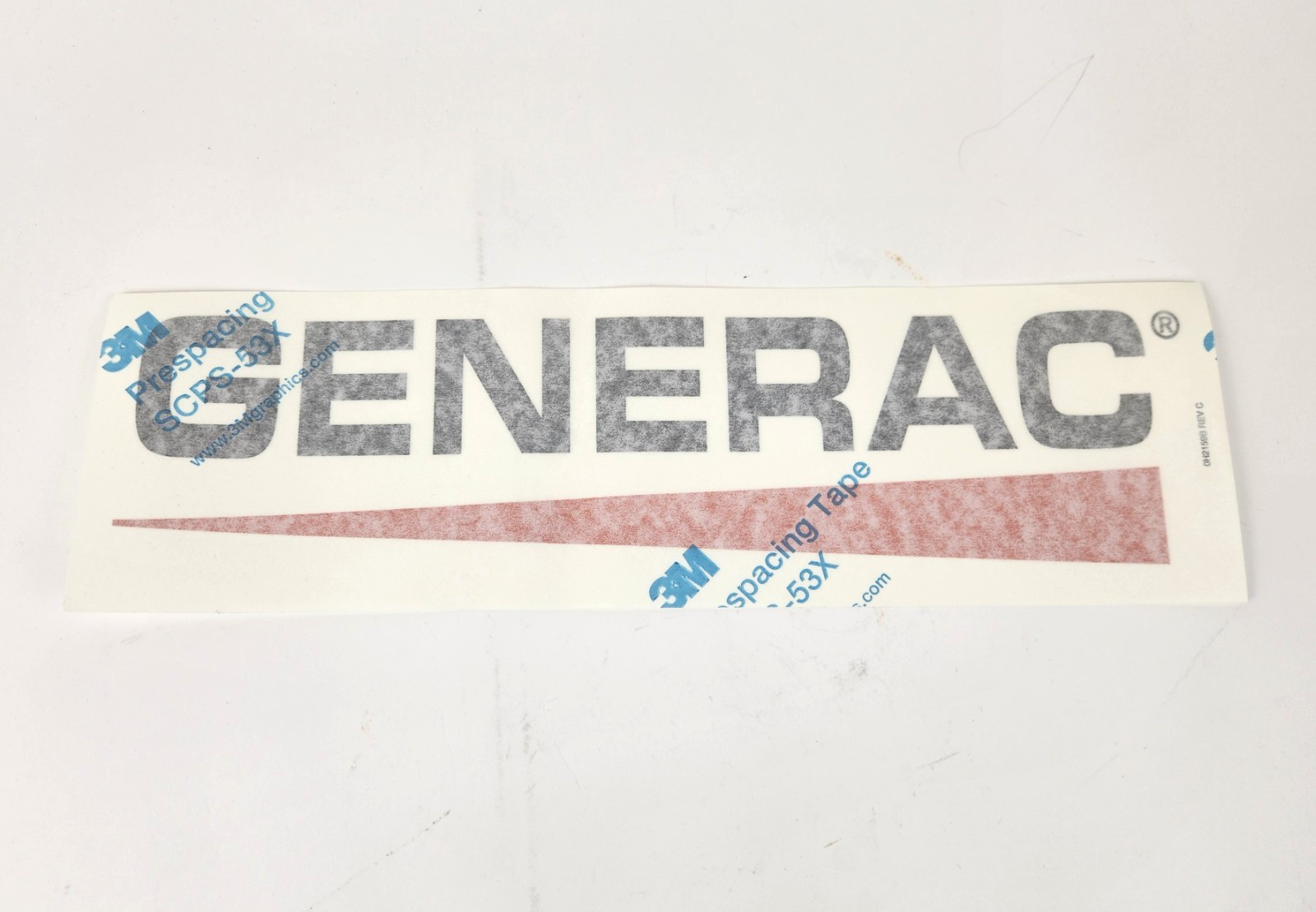 Generac Logo OEM Stick-On Decal Sticker 18" x 5.25" FG51954 for Generator