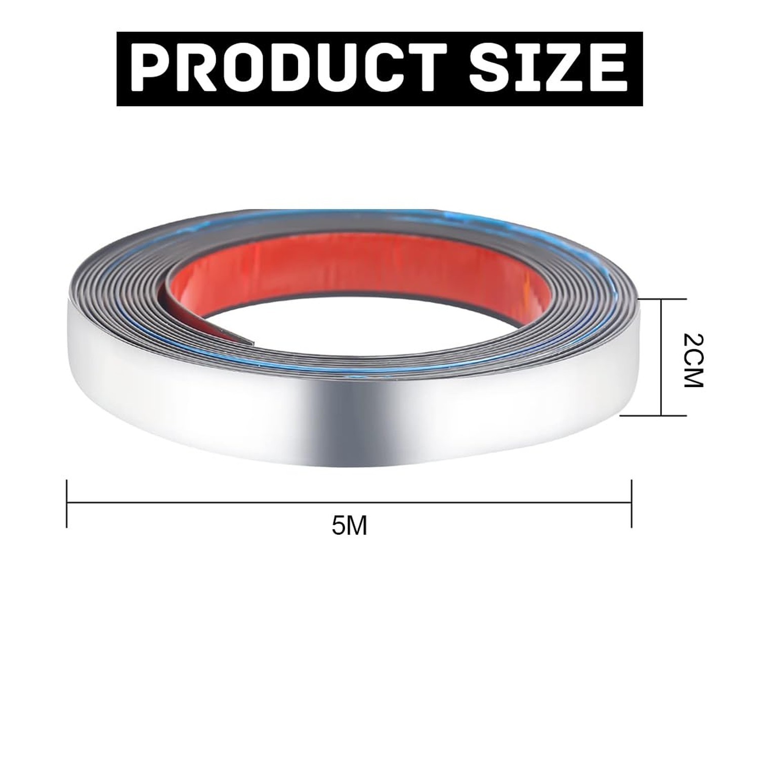 LINXIU Stainless Steel Molding Trim, Brushed Metal Trim, Peel and Stick Wall …