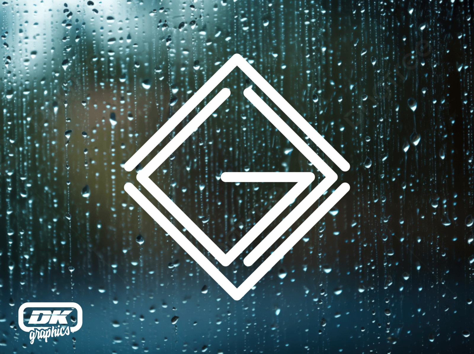 GOD is Greater Than Highs and Lows Vinyl Decal. Car Window Sticker