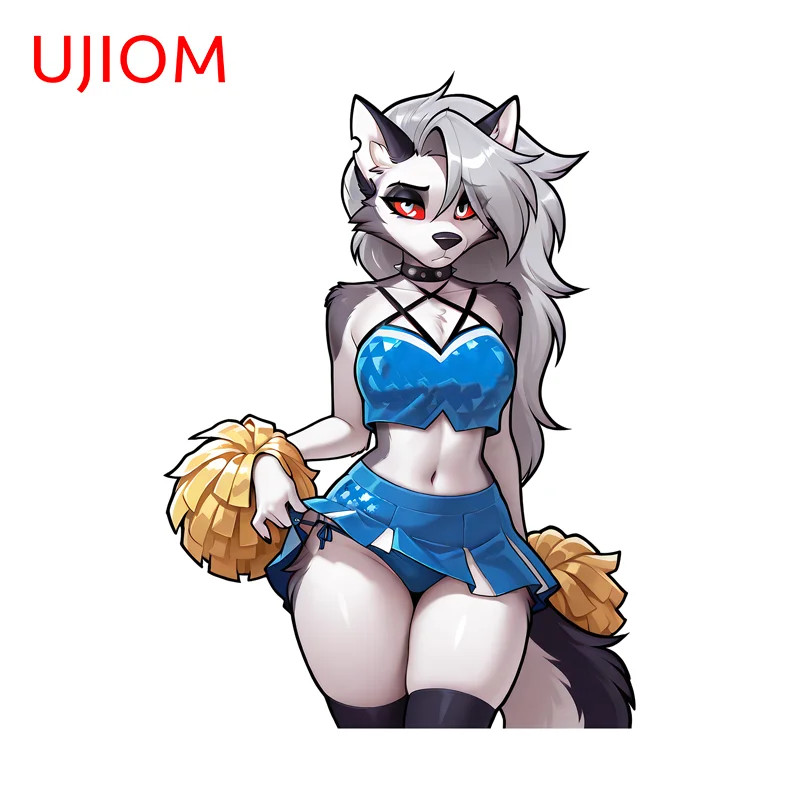 UJIOM Loona Cheerleader Wall Sticker PVC Decal Suitable for Wallpaper Home Decor