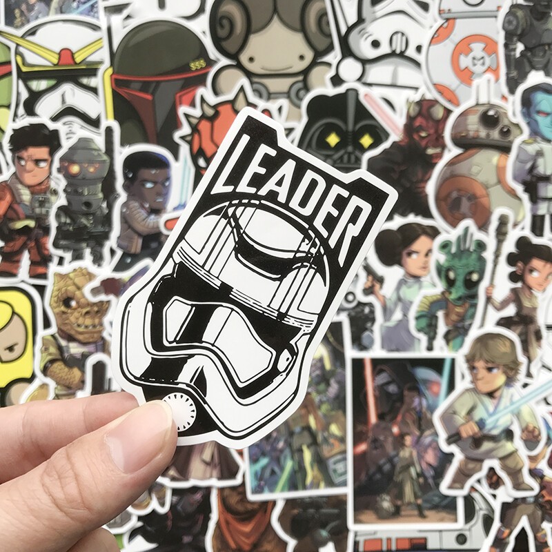 100Pcs Star Wars Stickers Bomb Laptop Car Skateboard Luggage Graffiti Decals Lot
