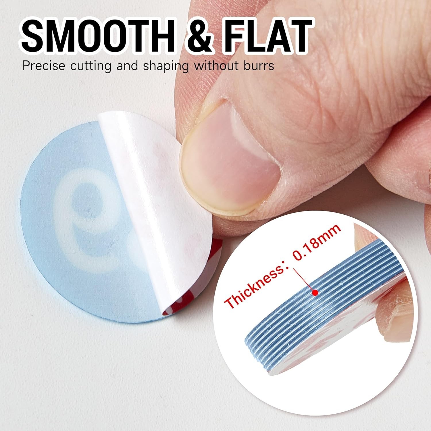 1-50 Blue Number Vinyl Stickers 1.2" Waterproof Self-Adhesive Consecutive Decals