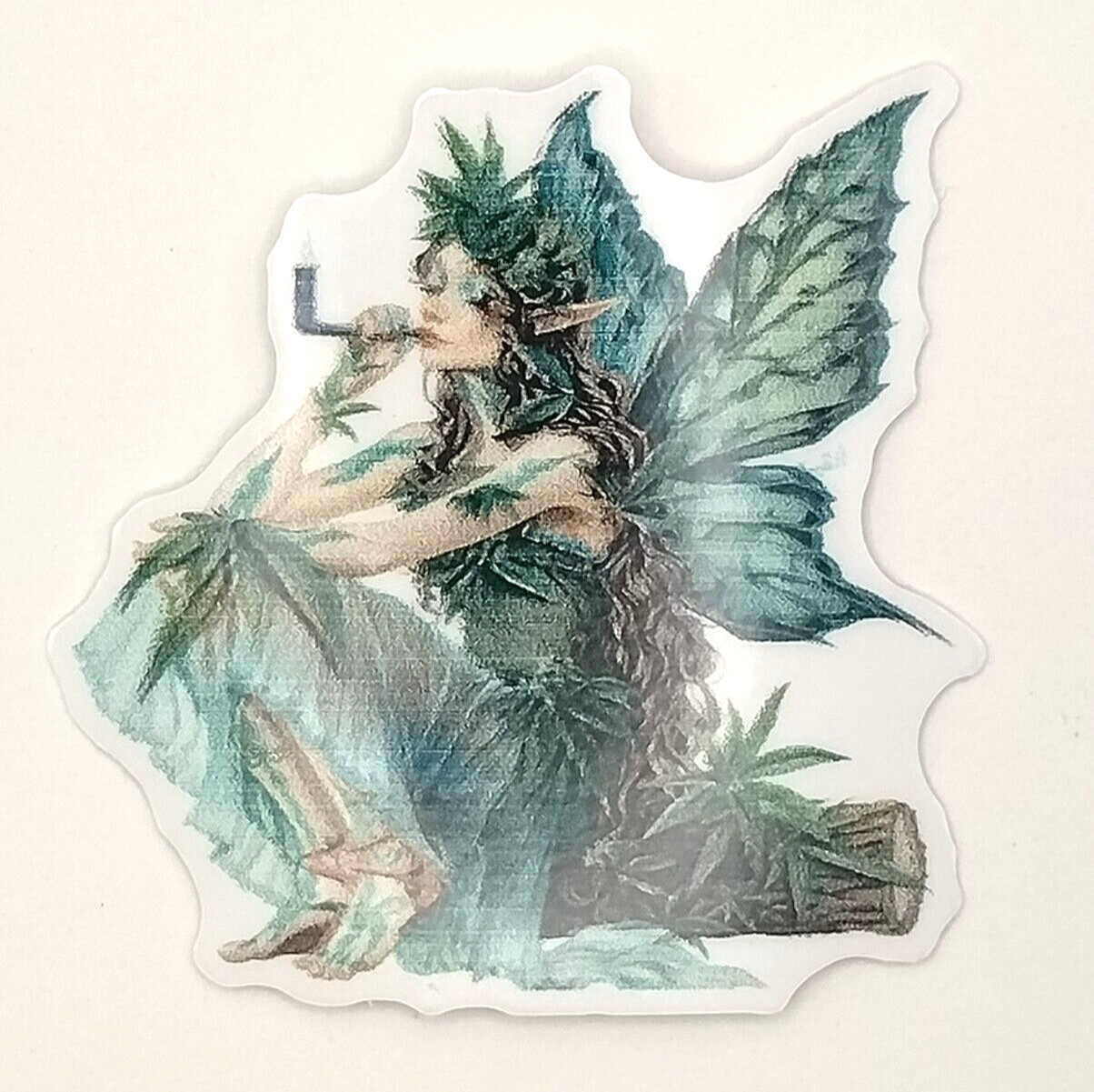 Fairy Tale Weed Vinyl Sticker 420 Weatherproof Stoner Gift Decal Marijuana Fairy