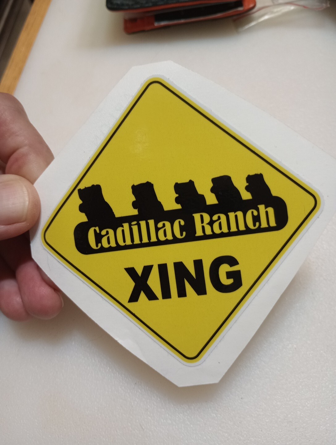 Route 66 Official Cadillac Ranch Sticker Decal
