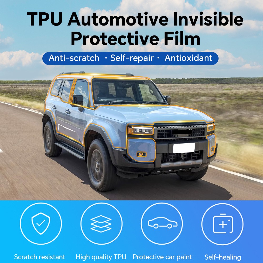Toyota Land Cruiser LC250 Prado 2024-UP Full Car Precut Paint Protection Film
