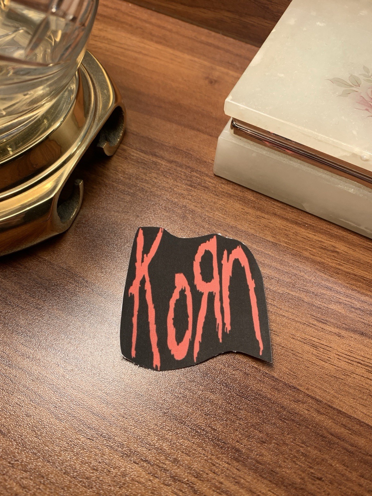 Korn StickerMade by me Not waterproof #sticker #handmade #korn