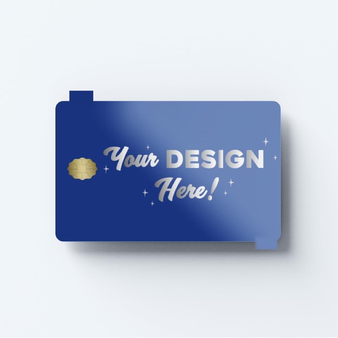 Custom Credit Debit Card Vinyl Skin Ultra Thin Sticker Personalization Wrap