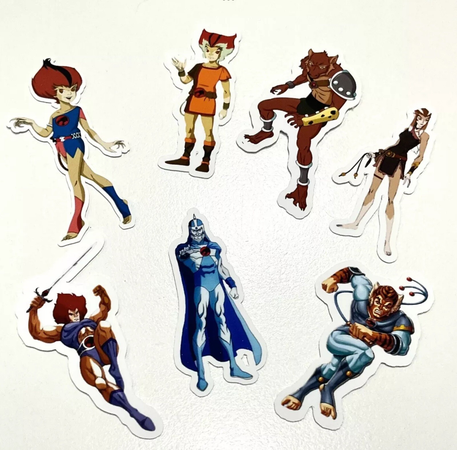 Saturday Morning Cartoons 1980s Stickers Classic 20 Pack He-Man Thundercats Jem