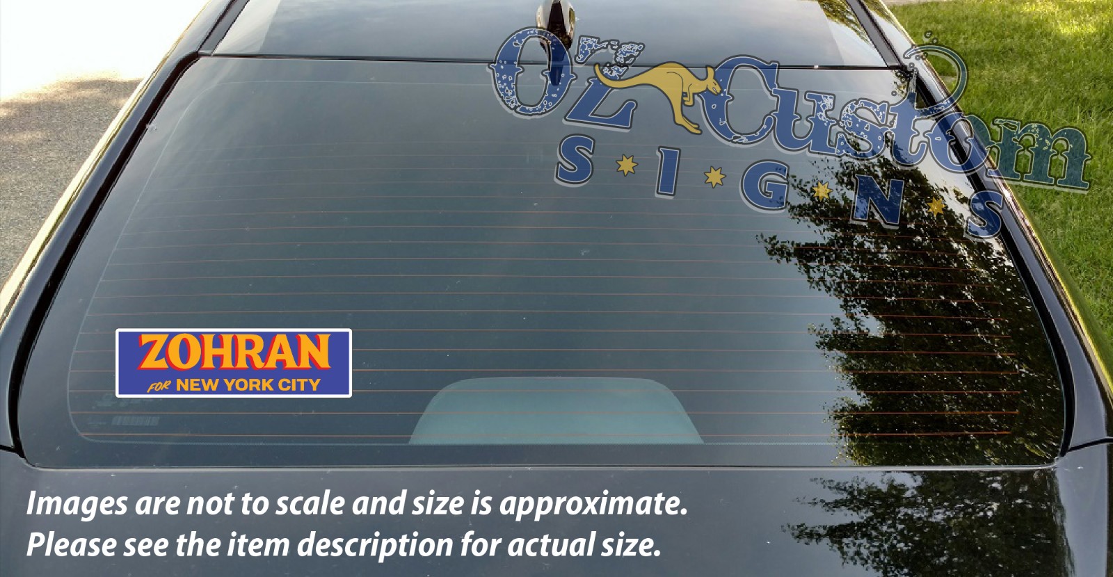 Zohran for New York City – Full Color Decal / Sticker!