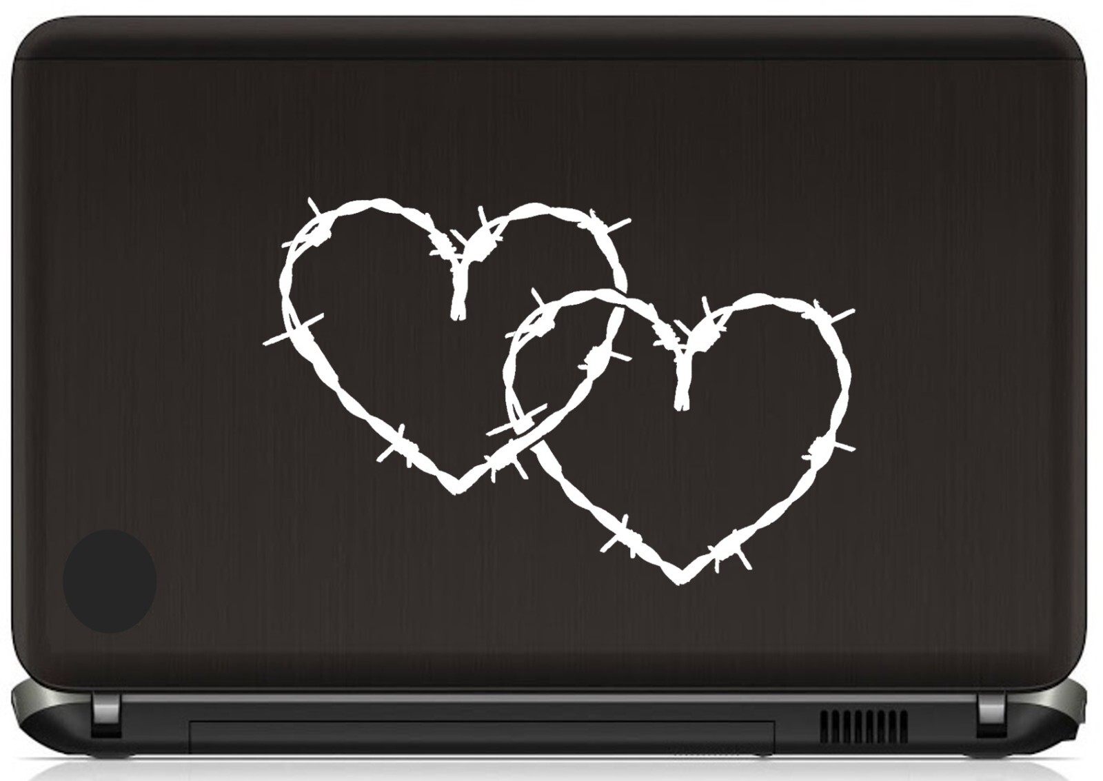 Barb Barbed Wire Hearts Decal Sticker for Car Truck SUV Van Cowgirl Barn A1126