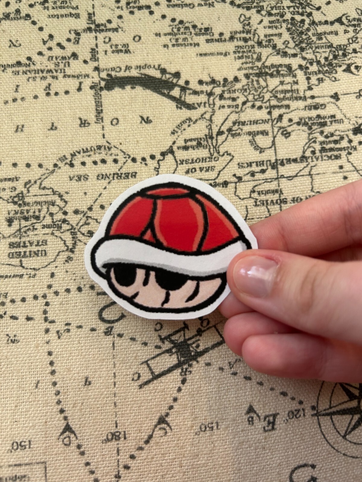 Super Mario Fan Art – Lot of 9 Total Matte Sticker Free Shipping Nintendo!