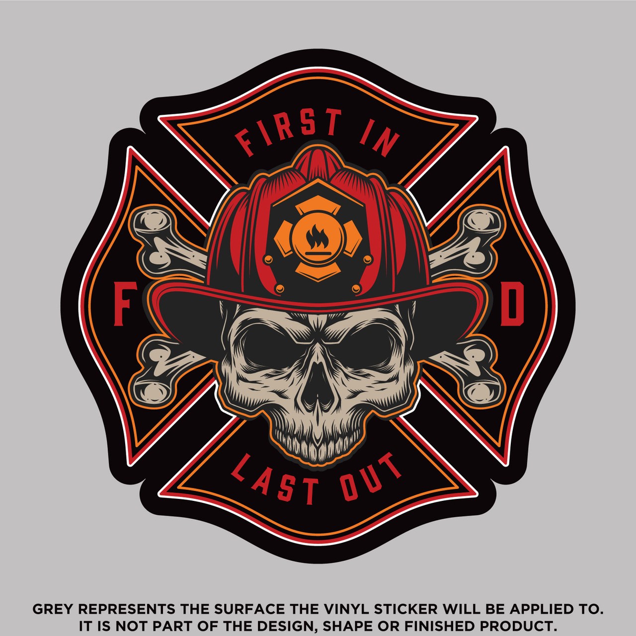 First In Last Out FD Firefighter