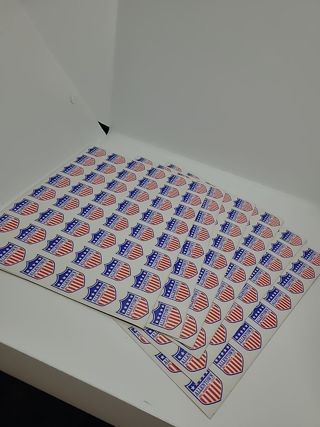 1963 All America City – Allentown, PA 6 Sheets Of Stickers