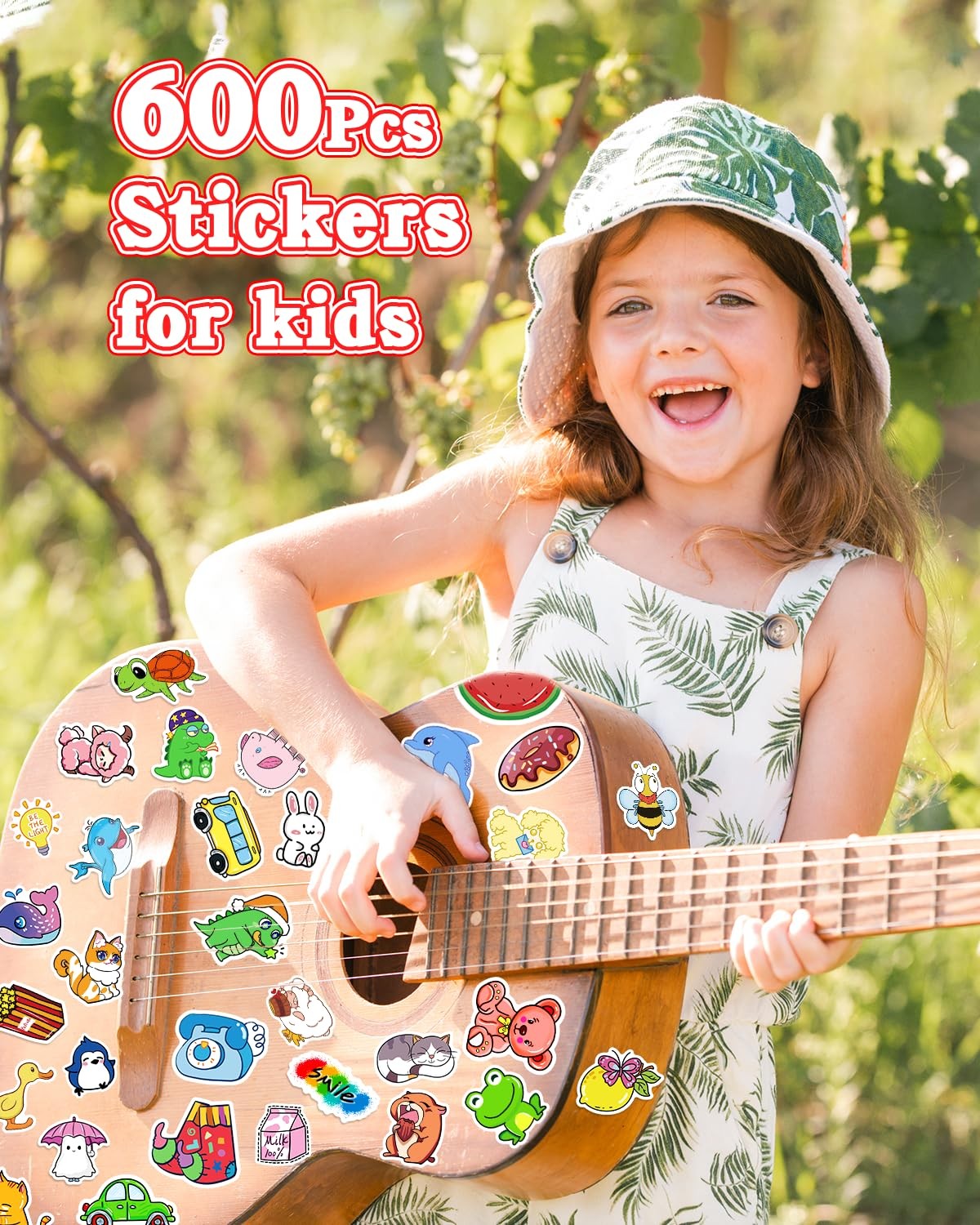 Stickers for Kids 600Pcs Cute Water Bottle Stickers for Teens Vinyl Waterproof