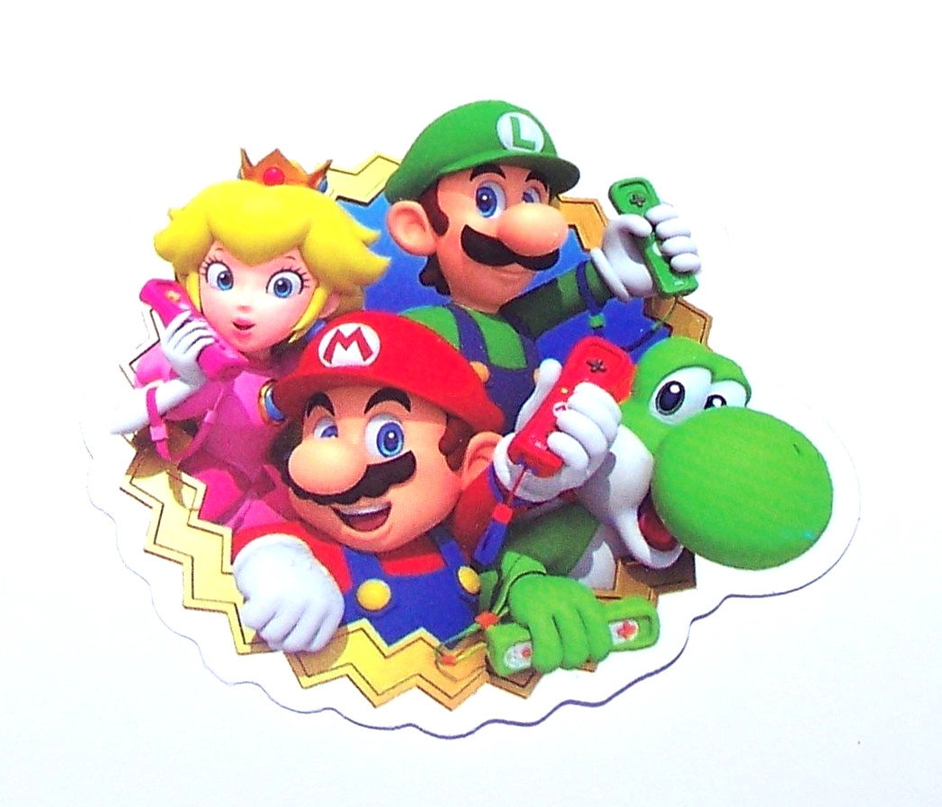 Super Mario Bros – Cut Sticker Decal Movie Nintendo Video Game Team