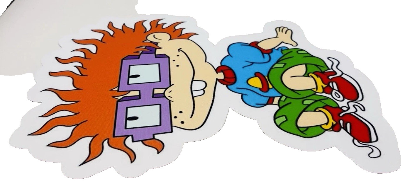 Chucky Rugrats Inspired Waterproof Car Decal Vinyl Sticker Cartoon Kids Show