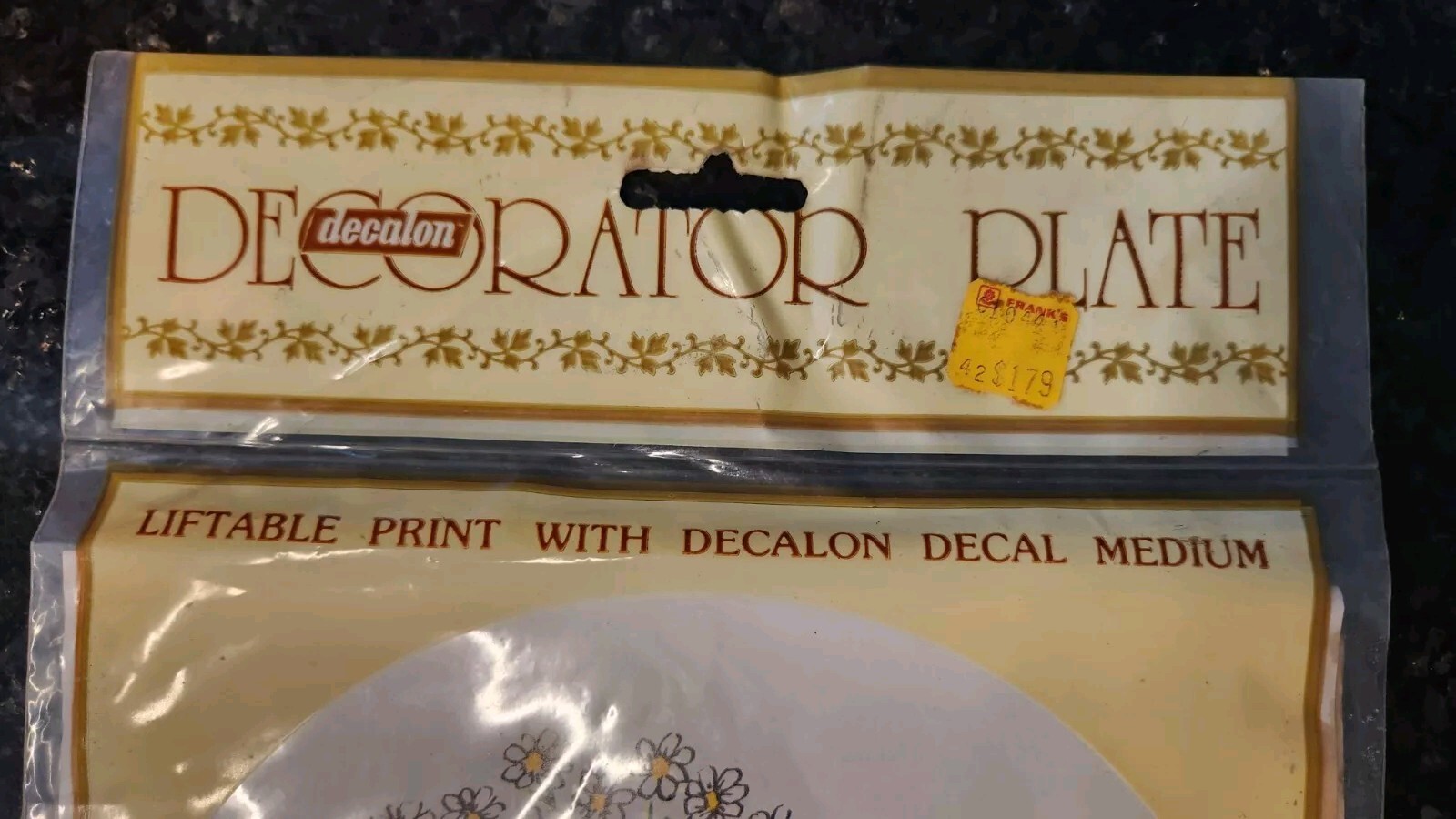 Vintage Raggedy Andy Liftable Print with Decalon Decal Medium