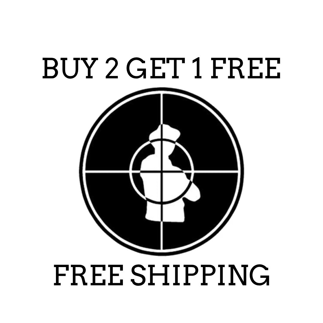 PUBLIC ENEMY LOGO Vinyl Die Cut Car Decal – FREE SHIPPING