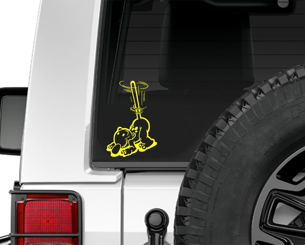 Eugene the JEEP Cartoon Funny Window Car Truck Decal Popeye Sticker UGXEU001