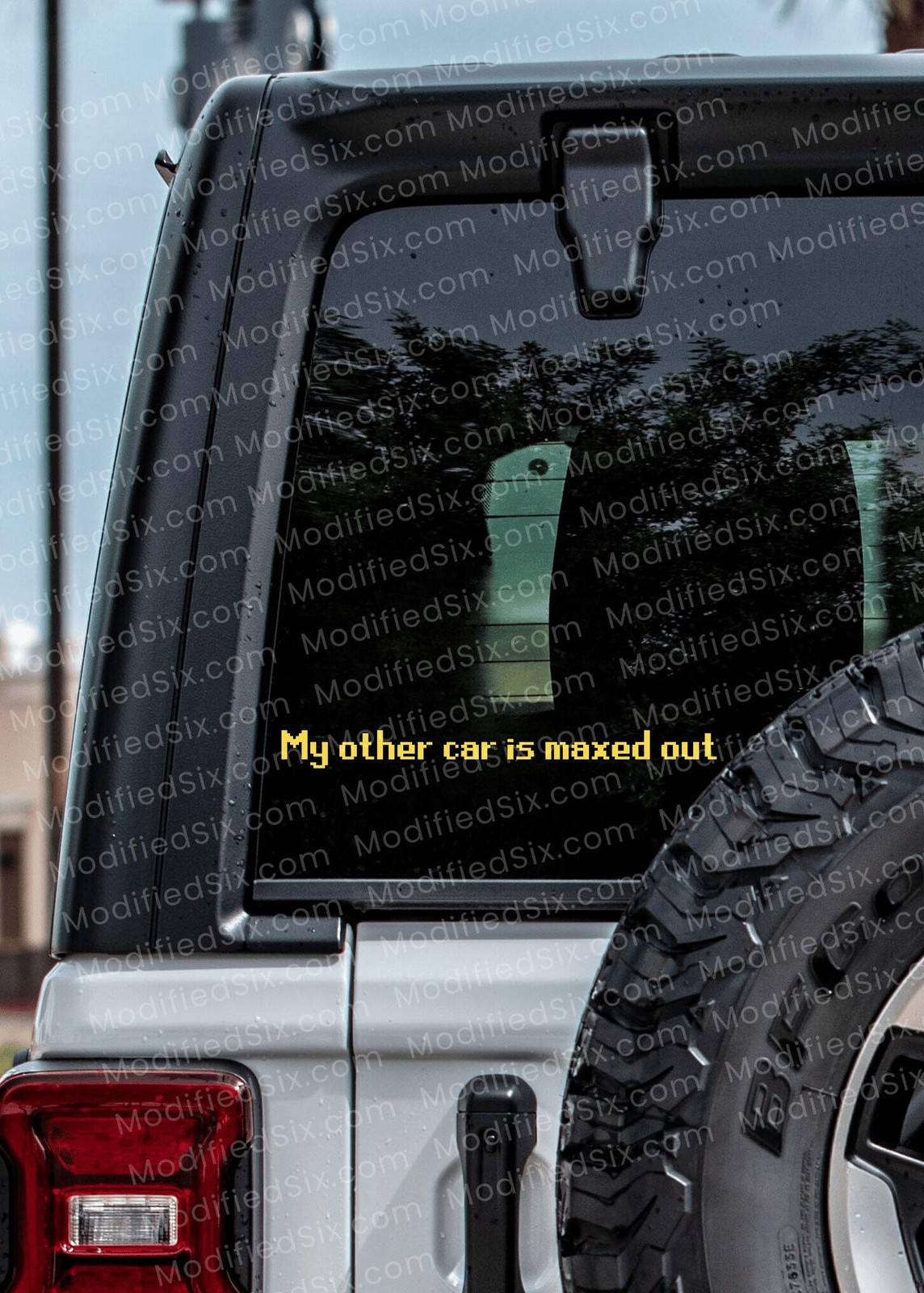 My Other Car Is Maxed Out OSRS Decal Funny Gamer Vinyl Sticker 55+ Colors