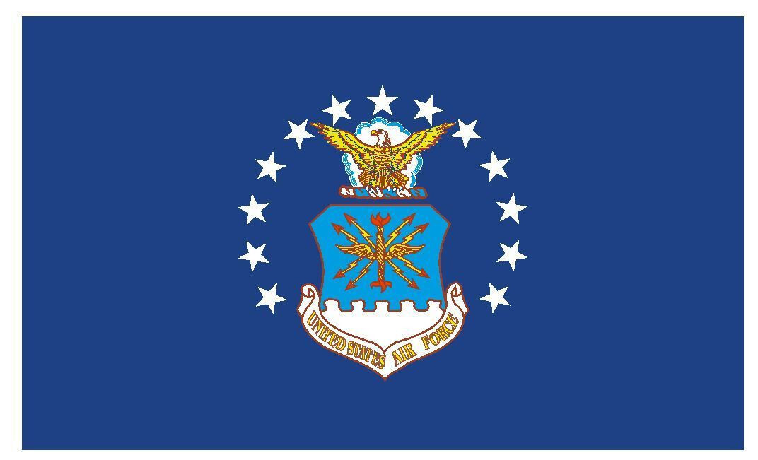 United States Air Force Military Flag Sticker Decal F585