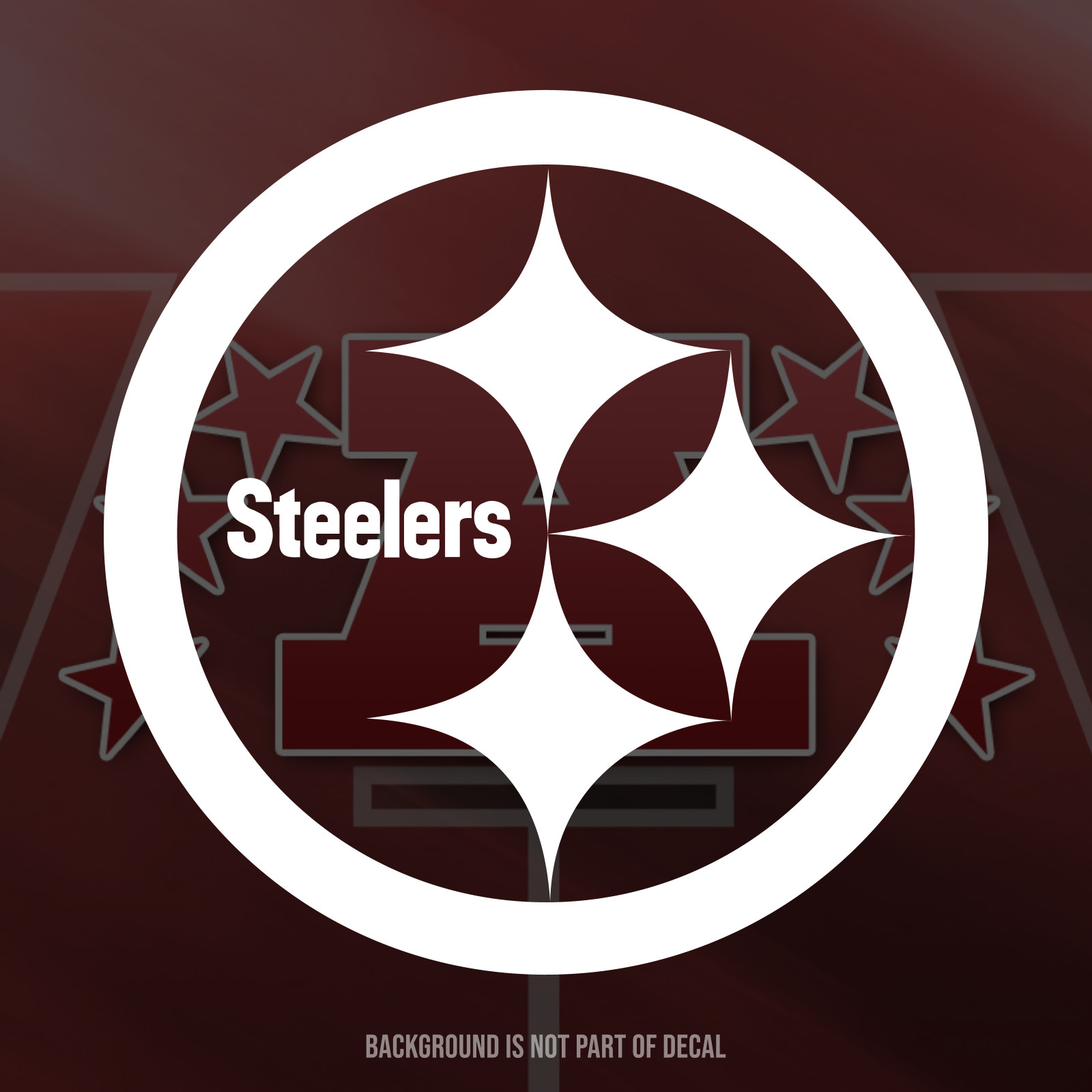 Pittsburgh Steelers Vinyl Decal Sticker
