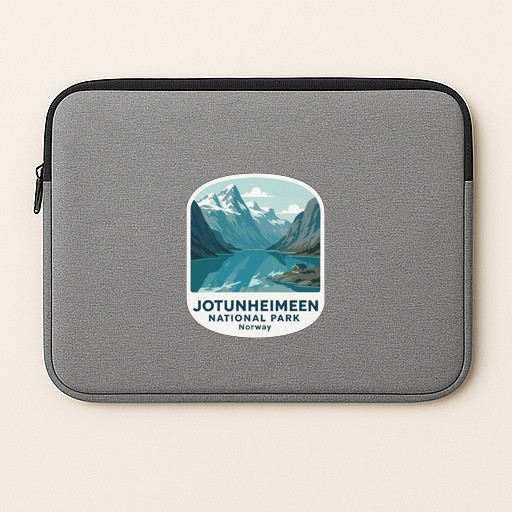 Jotunheimen Norway Iron On Heat Transfer Vinyl HTV Die-Cut World National Parks