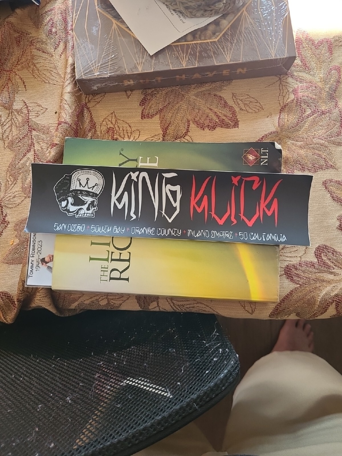 King Klick 11 In Vinyl Sticker kmk subnoize juggalo johnny richter chucky chuck